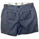 Vtg Y2K Faded Glory High Waisted Oversized Denim Jean Shorts Sz L 34” Waist Blue Size L Photo 1