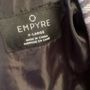 Empyre Kiva Flannel Shacket lined Jacket Gray Plaid Oversized size xl barn chore Photo 7