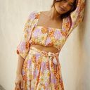 l*space L  Rosita Cutout Swimsuit Coverup Mini Dress Wavy Daisy Floral Medium $180 Photo 0