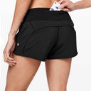 Lululemon  Black Run Times Short 4" Photo 3