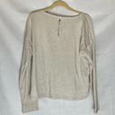 Nic+Zoe NWT  Sparkly Long Sleeve Crew Neck Blouse Size Large Photo 1