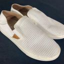 Olukai  Peheau Loafer Women's 8.5 White Leather Comfort 20271 Shoes Photo 7