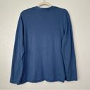 J.Jill  Silk Wool Blend Blue Button Down Long Sleeves Cardigan Photo 4