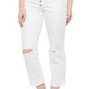 Lucky Brand  Ava mid rise crop white button fly jeans 29/8 Photo 0