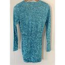 Show Me Your Mumu  Party Hop Sequin Dress in Frosty Blue Size X-Small NWT Photo 7