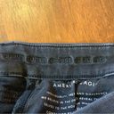 American Eagle  jeans size 00 black curvy super high rise jeggings next level Photo 3