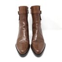 Ralph Lauren LAUREN by  brown leather booties Photo 3