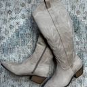 Universal Threads Beige Western Boots Photo 0