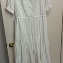Lilly Pulitzer Lily Pulitzer White Tiered Maxi Sundress Photo 0