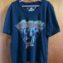 Aerosmith COPY -  Womens Back in the Saddle Concert Black T-Shirt 2017 Crop Photo 0