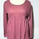 Harper Haptics Holly  3X women's light sweater tunic rib knit balloon sleeve Photo 1