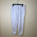 Rae Dunn  Chill Sweatsuit Hooded Sweatshirt Joggers Pants Lounge Wear 2 Pc White Photo 1