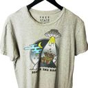 Urban Outfitters Free State T Shirt Secure the Bag Graphic Tee Short Sleeve 100% Cotton Solid Photo 1