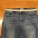 Loft  outlet curvy straight distressed jeans size 6. Photo 2