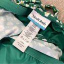 Modcloth  green ditzy floral printed ruffle one piece swimsuit Photo 3