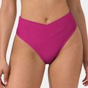 Halara  Swim Crossover Waist Bikini Bottoms Swimwear  L Large NWT Photo 0