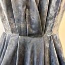 BCBGeneration EUC  Crushed Velvet Racerback Midi in Grey Frost Size Small Photo 11