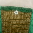 Boutique Green Leather Tube Top Photo 4