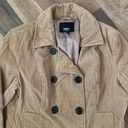 Mossimo Supply Co Mossimo Tan Corduroy Peacock Jacket Size Large    Photo 1