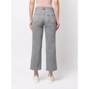 frame denim FRAME Le Jane Cropped Straight-leg Jeans in Gray Somber Size 25 Photo 1