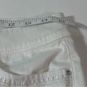 White House | Black Market WHBM Jeweled Triple Stitched Size 4 Side Panel High Rise White Jean Pant Studs Photo 11