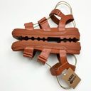 Vans  OFF THE WALL Textured Waves Colfax Sandals US 10 Women's Bombay Brown NWT Photo 6