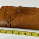 Justin Boots Justin | Vintage Western Saddle Leather Wallet Photo 10