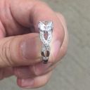 infinity Silver Austrian Crystal  Ring Photo 5