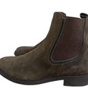 Krass&co Thursday Boot  Dark Olive Suede Womens Duchess Chelsea Ankle Boots 6.5 Photo 2