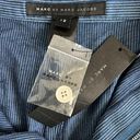 Marc by Marc Jacobs NWT  Jamie Stripe Indigo High Waist Shorts Photo 7