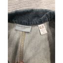 Valerie Stevens  Jean Jacket Women's XL Cotton Denim Pocket Pleated Blue Photo 4