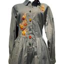 Disney  Snow White And The Seven Dwarfs Portrait Denim Long Sleeve Dress Photo 1