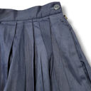 Grace Karin New  Skirt Size Large W32" Waist Pleated Skirt A-Line Skirt Blue NWT Photo 4