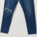 Citizens of Humanity  Liya High Rise Crop Button Fly Distressed Jeans Women's 27 Photo 4