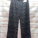 No Bo Nwt   Junior's Print Flared Pants black soot size xsmall(1) bell bottoms Photo 9