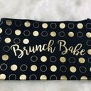 Brunch Babe  Makeup Cosmetic Travel Makeup Toiletries Stash Bag Photo 0