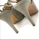 via spiga  Nellie Cut Out Open Toe Bootie Grey Sz 9 Photo 4