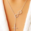 infinity Cross  Necklace Photo 0