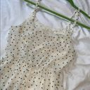 Lush Clothing Cream polka dot flowy dress Photo 1