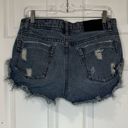 One Teaspoon RELAX FIT LOW RISE BANDITS SHORTS SIZE 25 Photo 3