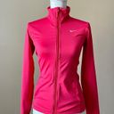 Nike  | Fuchsia Pink Full Zip Dri-Fit Jacket Sz XS Photo 1