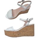 Kate Spade White Tomas Wedge Sandals Size: 8.5 Photo 6