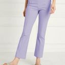 Hill House  Lavender Purple Claire Mid Rise Straight Leg Pants Size L Photo 0