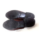 Brighton  Mules Shoes IDOL Brown Leather Tasseled Slip On Slides 7.5 M Woven Photo 5