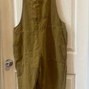 Aerie  Pant Overalls/Pants Linen Blend olive green color size XL Photo 0