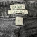 L.L.Bean  Classic Fit High Rise Black Women's Jeans Size 10 Photo 3