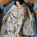 Brighton  Blue Denim Jean Jacket blazer embellished studs size m medium EUC Photo 13