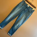 Hudson Jeans Natalie Midrise Slim Boyfriend Crop Jeans Size 27 Photo 2