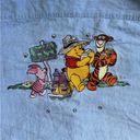 Disney The  Store Vintage Denim Button Down Winnie the Pooh Casual 90s XL Photo 5