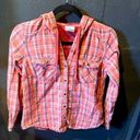 Columbia Women’s  Hooded Flannel Button Up Jacket Small Light Weight Photo 0